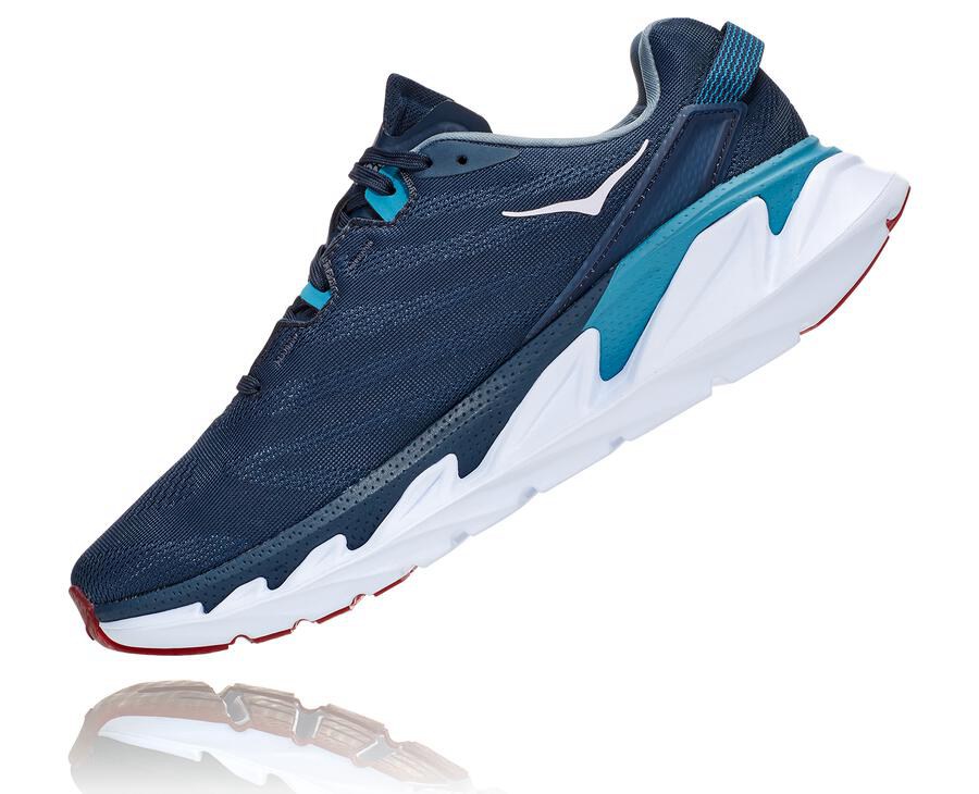 Tenis Hoka One One Hombre Azul Marino/Blancos - Elevon 2 - OBJC09643